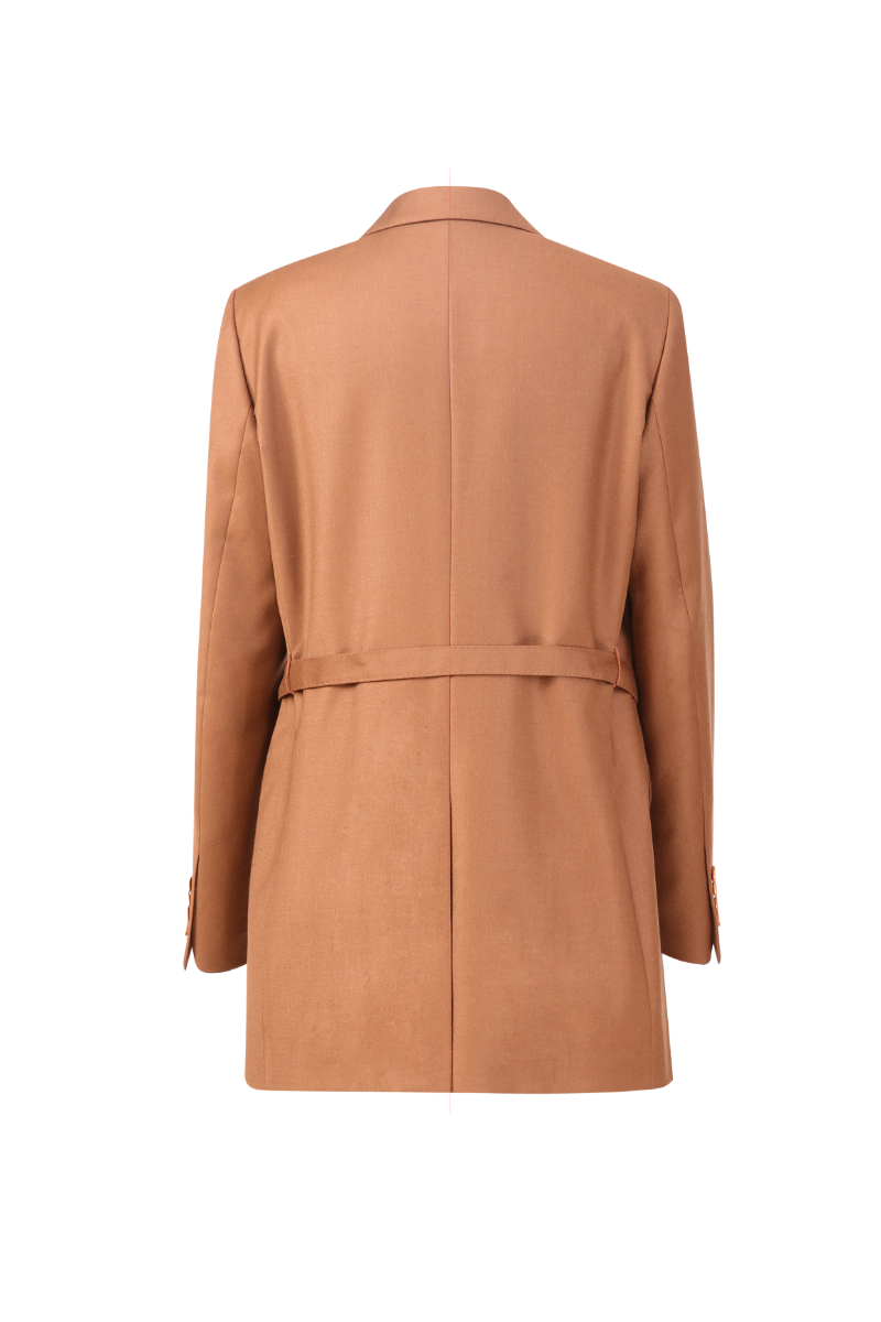 REHMAI Brown Wool Jacket, view 6 of 6