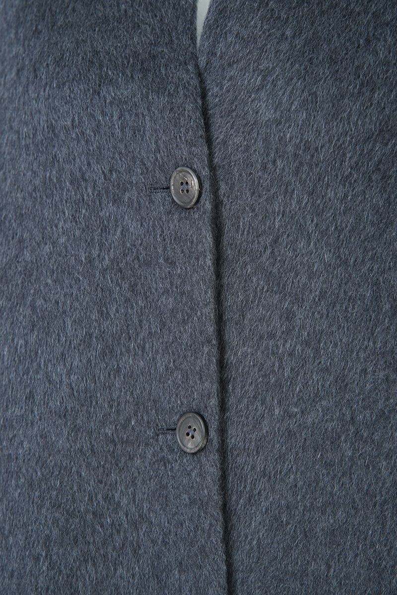 REHMAI Grey Silk Jacket, view 5 of 7