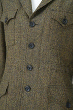 REHMAI Green Stripe Wool Jacket, view 6 of 8