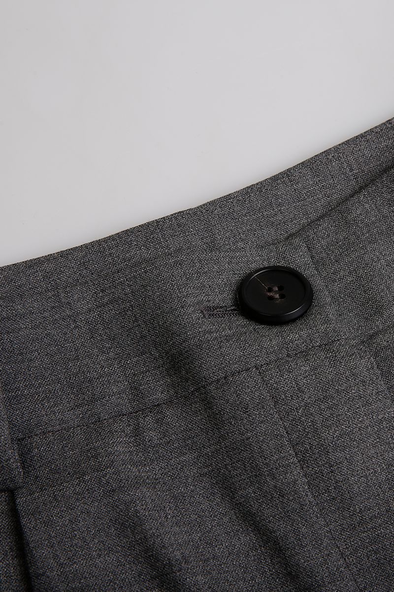 REHMAI Grey Wool Trousers, view 6 of 7