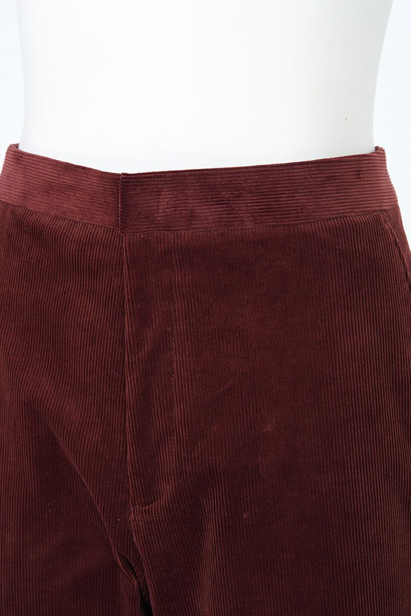 REHMAI Burgundy Trousers, view 7 of 7