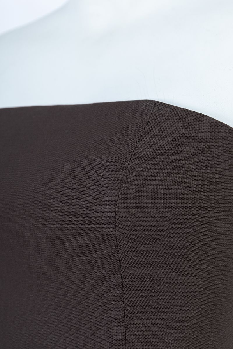 REHMAI Charcoal Dress, view 7 of 8