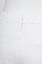 REHMAI White Cotton Trousers, view 7 of 8