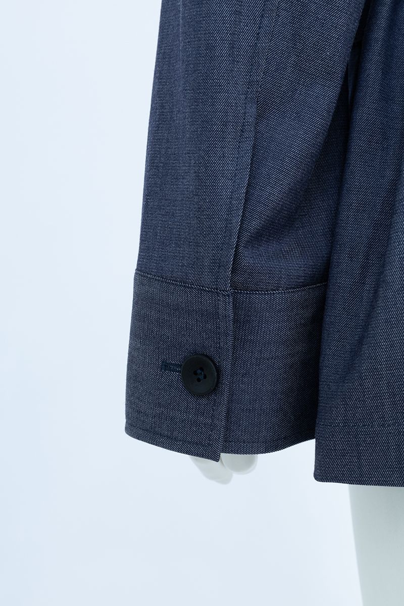 REHMAI Navy Wool Jacket, view 6 of 6