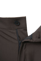 REHMAI Coffee Trousers, view 4 of 4