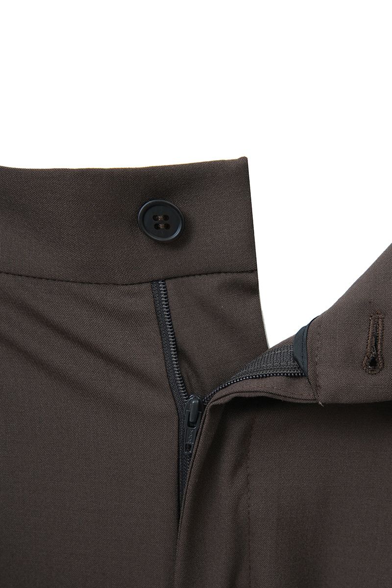 REHMAI Coffee Trousers, view 4 of 4