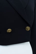 REHMAI Black Polyester Jacket, view 6 of 8