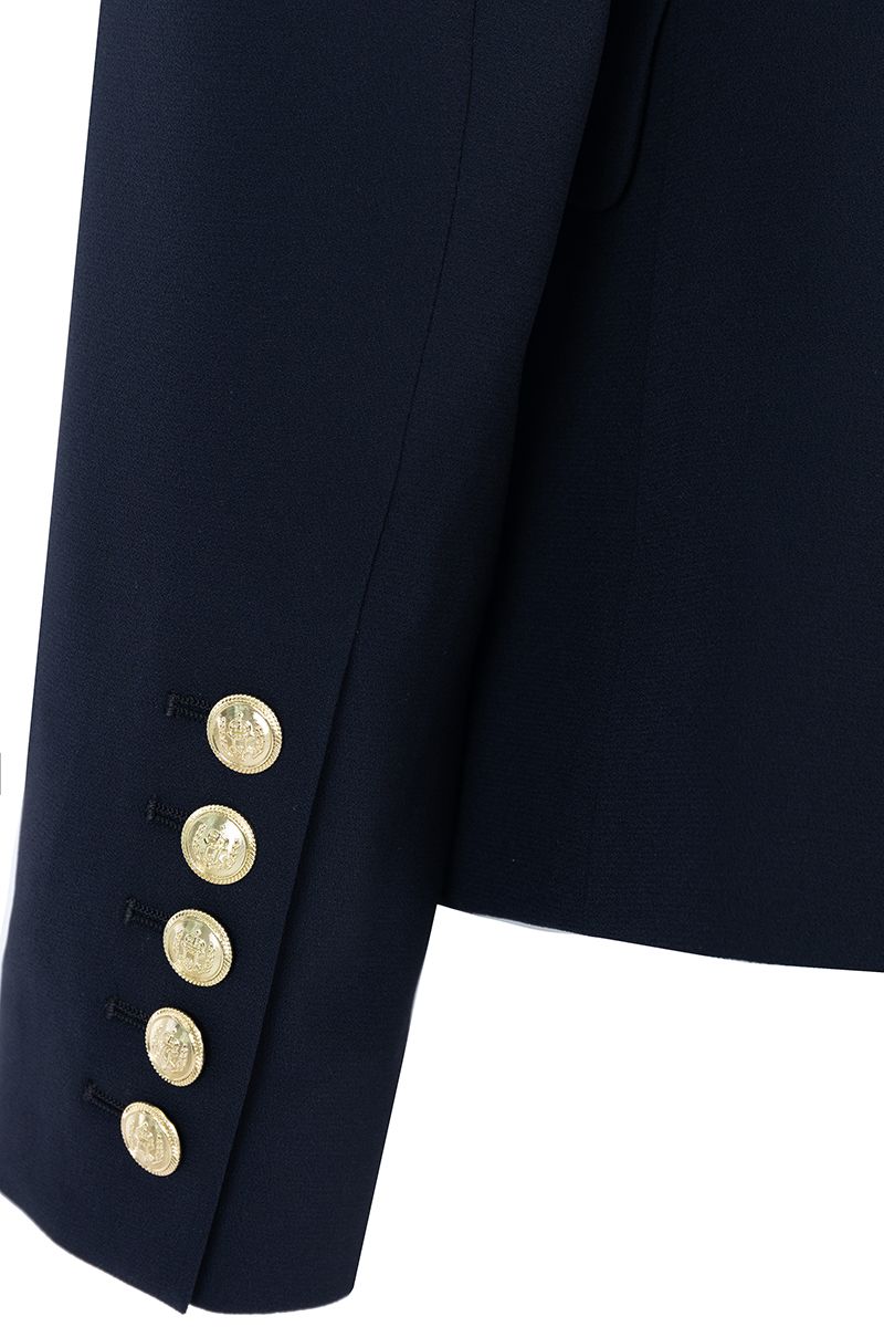 REHMAI Navy Polyester Jacket, view 8 of 9