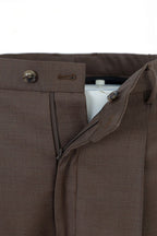 REHMAI Coffee Trousers, view 4 of 5