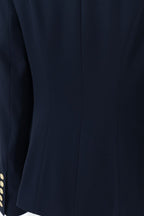 REHMAI Navy Polyester Jacket, view 9 of 9